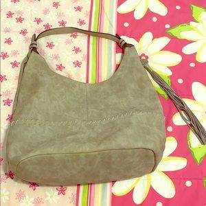 GREY TOTE LIKE NEW!